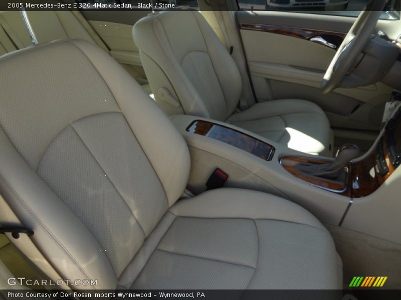 Black / Stone 2005 Mercedes-Benz E 320 4Matic Sedan