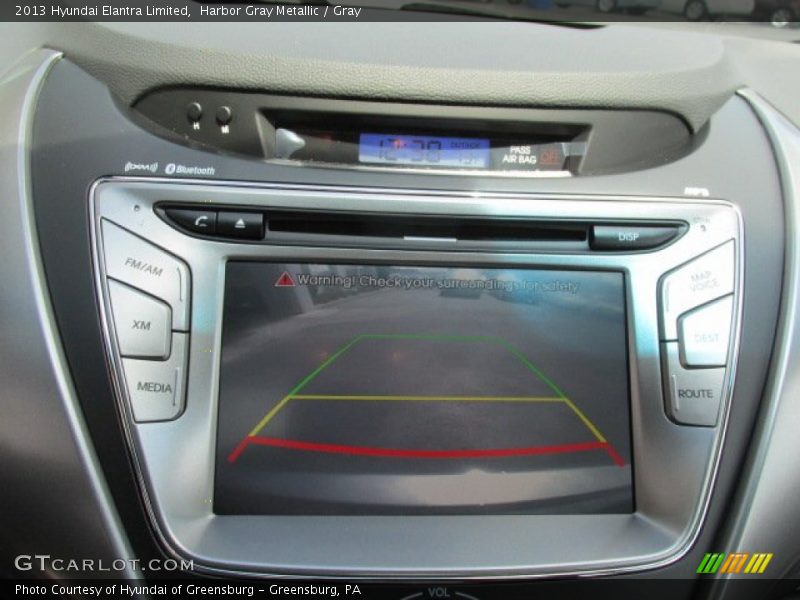 Harbor Gray Metallic / Gray 2013 Hyundai Elantra Limited