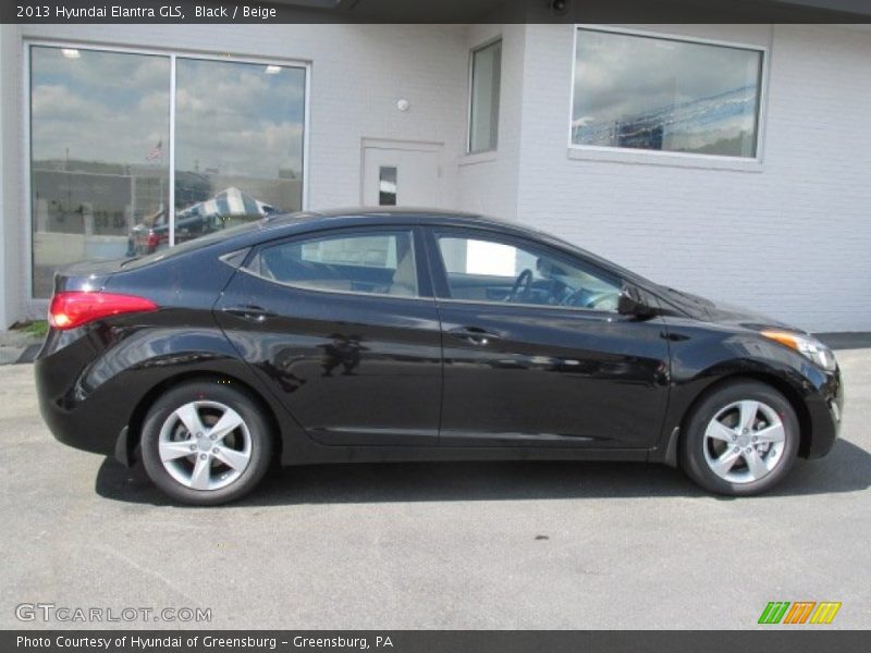 Black / Beige 2013 Hyundai Elantra GLS