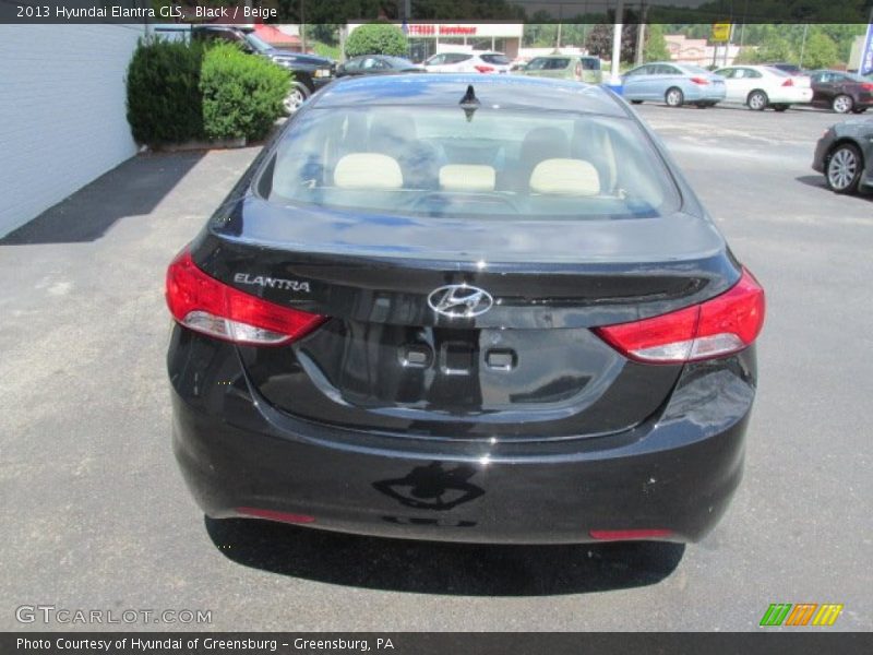 Black / Beige 2013 Hyundai Elantra GLS