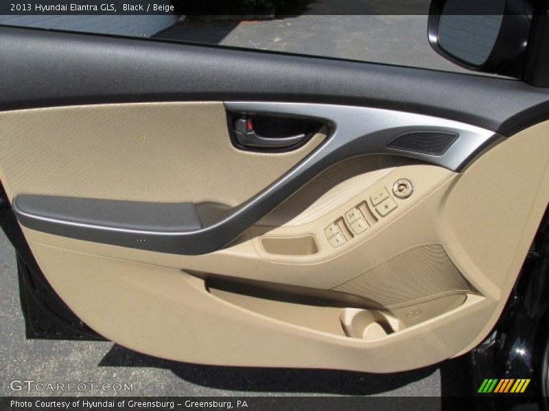 Black / Beige 2013 Hyundai Elantra GLS
