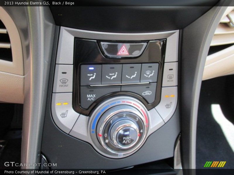 Black / Beige 2013 Hyundai Elantra GLS