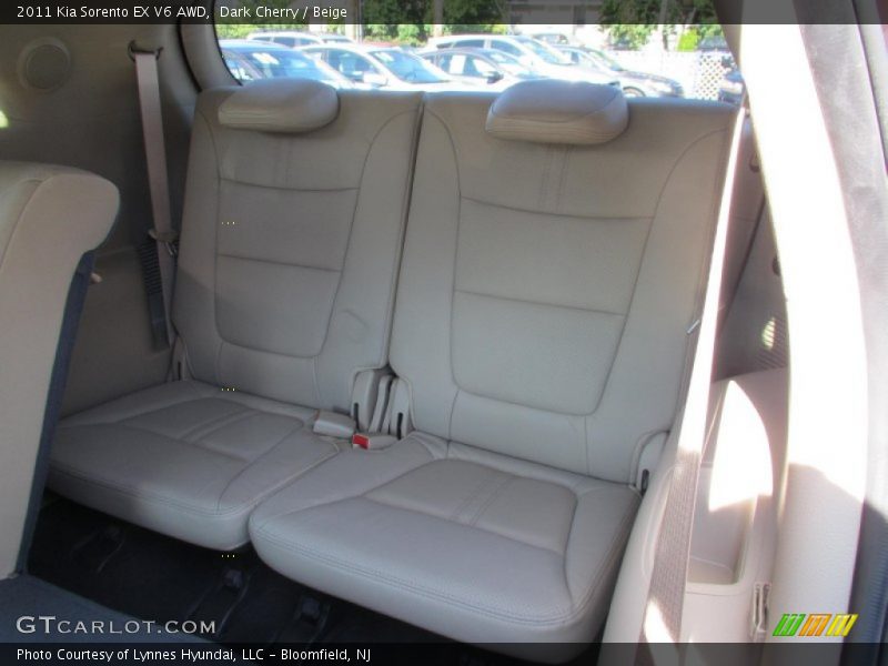 Dark Cherry / Beige 2011 Kia Sorento EX V6 AWD