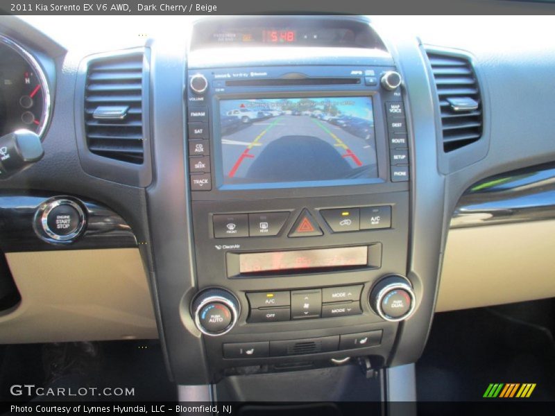 Dark Cherry / Beige 2011 Kia Sorento EX V6 AWD