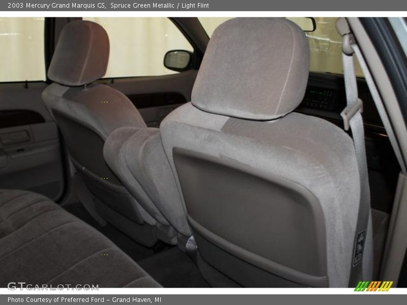Spruce Green Metallic / Light Flint 2003 Mercury Grand Marquis GS