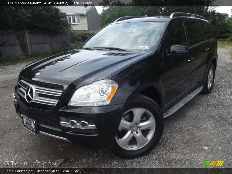 Black / Black 2011 Mercedes-Benz GL 450 4Matic