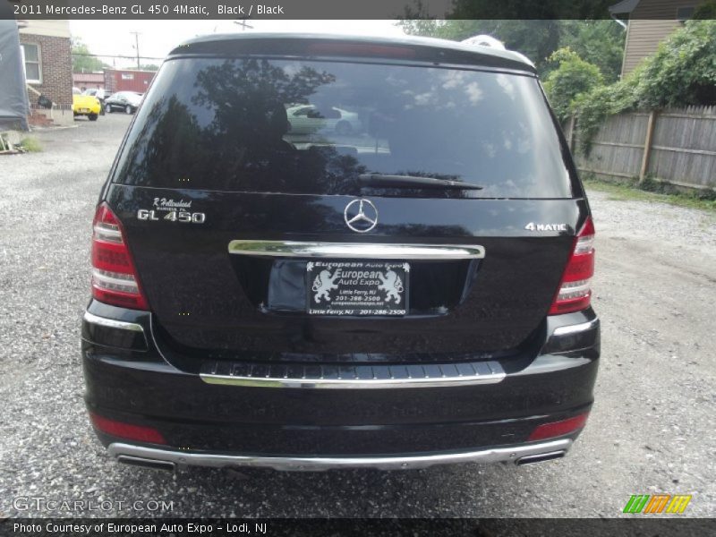 Black / Black 2011 Mercedes-Benz GL 450 4Matic