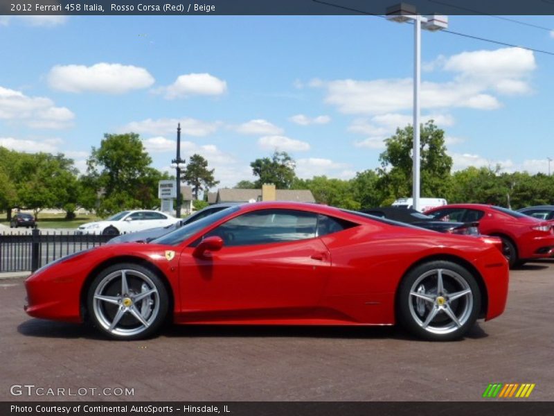  2012 458 Italia Rosso Corsa (Red)