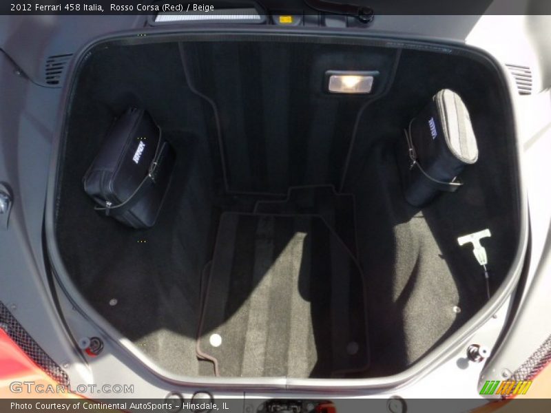  2012 458 Italia Trunk