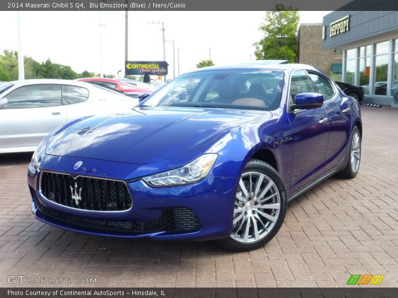 Front 3/4 View of 2014 Ghibli S Q4