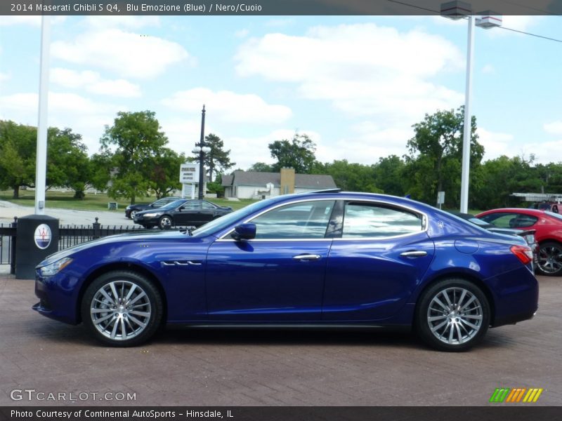  2014 Ghibli S Q4 Blu Emozione (Blue)