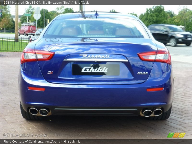  2014 Ghibli S Q4 Blu Emozione (Blue)