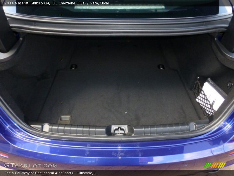  2014 Ghibli S Q4 Trunk