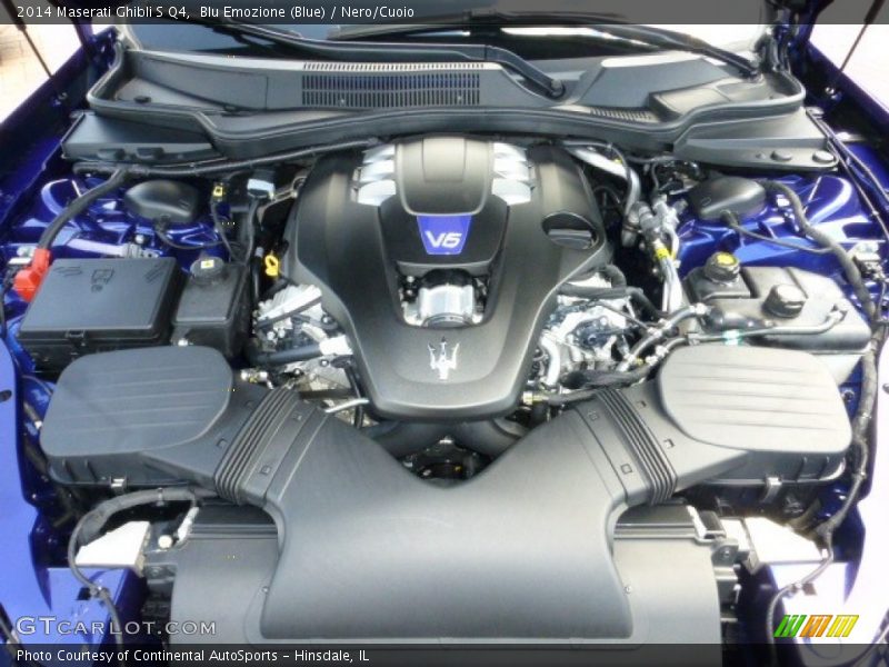  2014 Ghibli S Q4 Engine - 3.0 Liter DI Twin-Turbocharged DOHC 24-Valve VVT V6