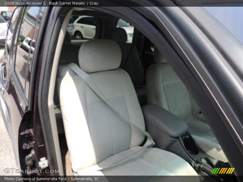 Black Garnet Metallic / Gray 2008 Isuzu Ascender S