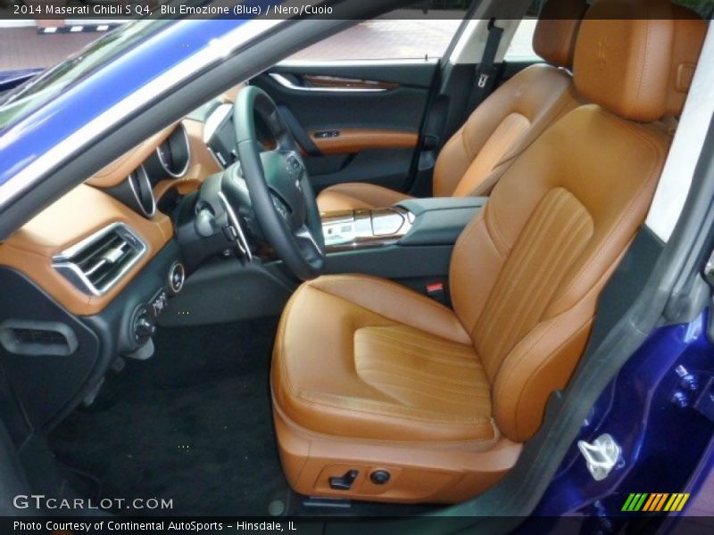  2014 Ghibli S Q4 Nero/Cuoio Interior