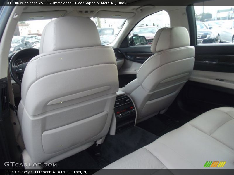 Black Sapphire Metallic / Black 2011 BMW 7 Series 750Li xDrive Sedan