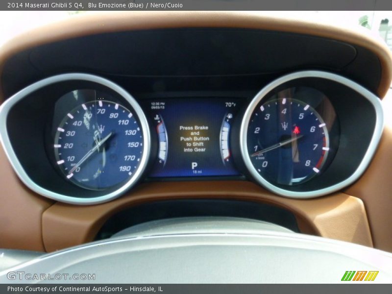  2014 Ghibli S Q4 S Q4 Gauges