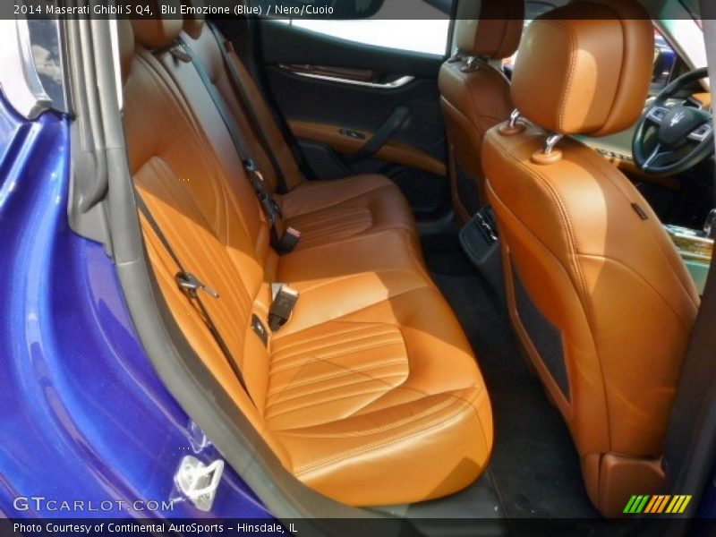 Rear Seat of 2014 Ghibli S Q4