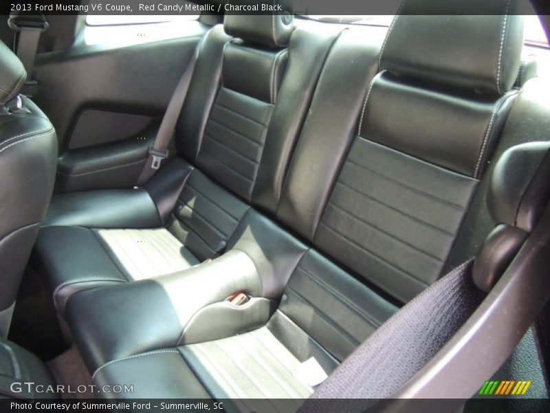 Red Candy Metallic / Charcoal Black 2013 Ford Mustang V6 Coupe