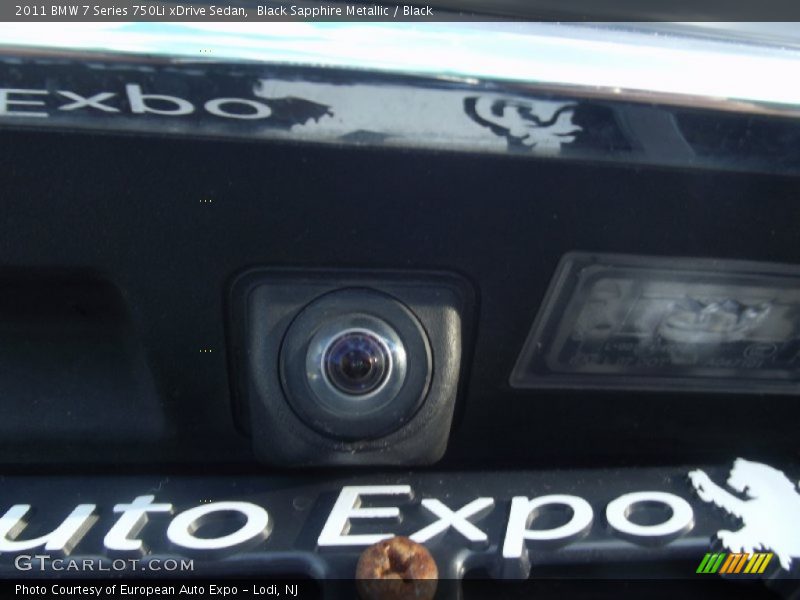 Black Sapphire Metallic / Black 2011 BMW 7 Series 750Li xDrive Sedan