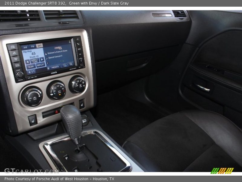 Green with Envy / Dark Slate Gray 2011 Dodge Challenger SRT8 392