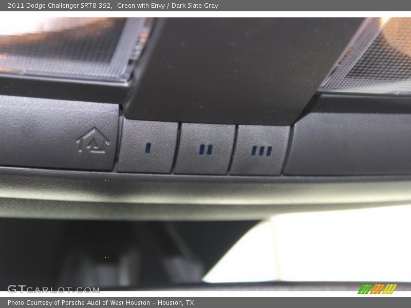 Green with Envy / Dark Slate Gray 2011 Dodge Challenger SRT8 392