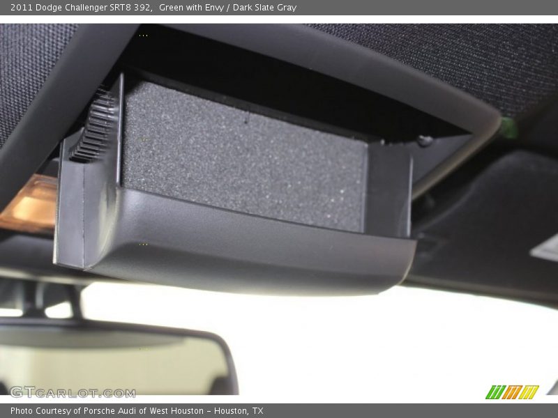 Green with Envy / Dark Slate Gray 2011 Dodge Challenger SRT8 392