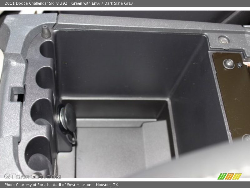 Green with Envy / Dark Slate Gray 2011 Dodge Challenger SRT8 392