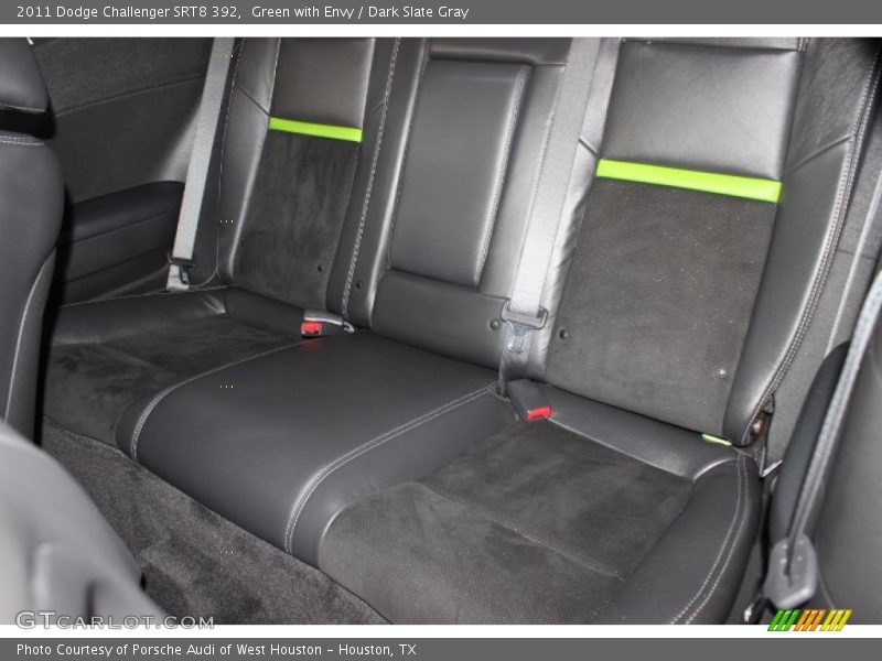 Green with Envy / Dark Slate Gray 2011 Dodge Challenger SRT8 392