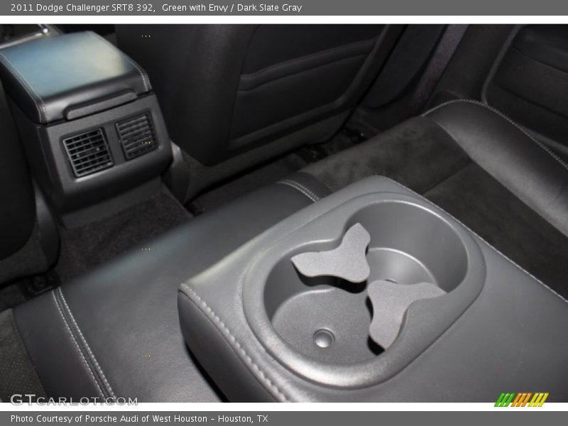 Green with Envy / Dark Slate Gray 2011 Dodge Challenger SRT8 392