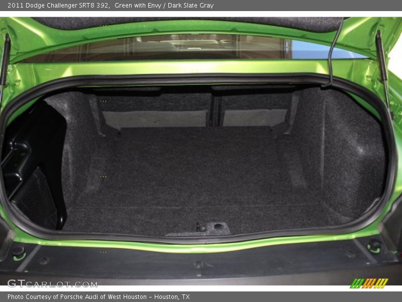 Green with Envy / Dark Slate Gray 2011 Dodge Challenger SRT8 392