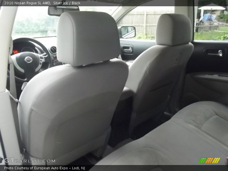 Silver Ice / Black 2010 Nissan Rogue SL AWD