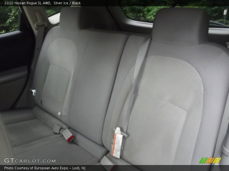 Silver Ice / Black 2010 Nissan Rogue SL AWD