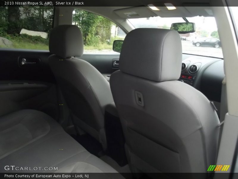 Silver Ice / Black 2010 Nissan Rogue SL AWD