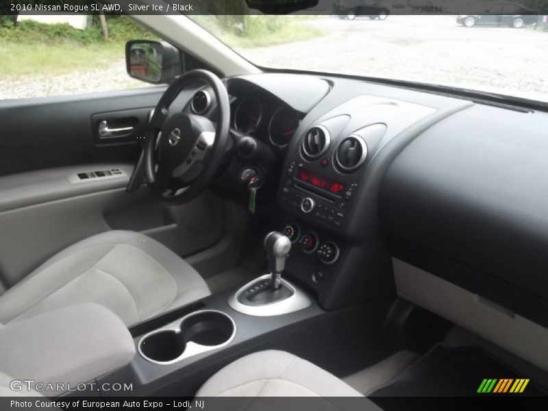 Silver Ice / Black 2010 Nissan Rogue SL AWD