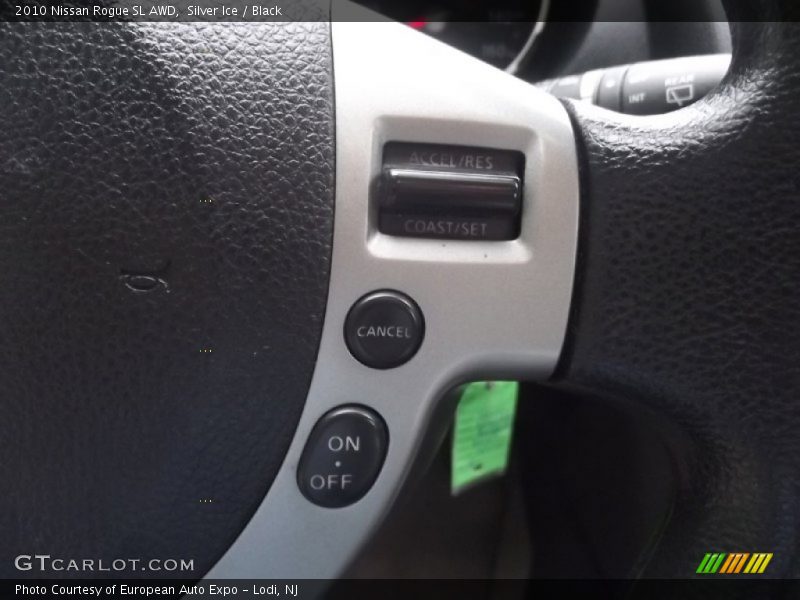Silver Ice / Black 2010 Nissan Rogue SL AWD