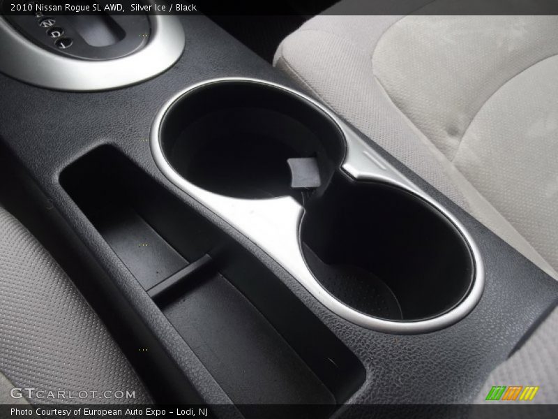 Silver Ice / Black 2010 Nissan Rogue SL AWD