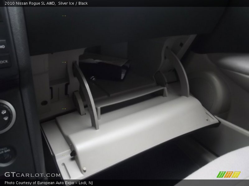 Silver Ice / Black 2010 Nissan Rogue SL AWD
