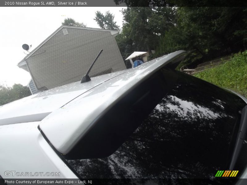 Silver Ice / Black 2010 Nissan Rogue SL AWD