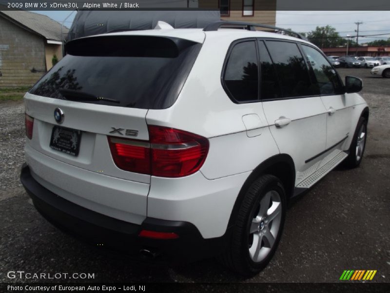 Alpine White / Black 2009 BMW X5 xDrive30i