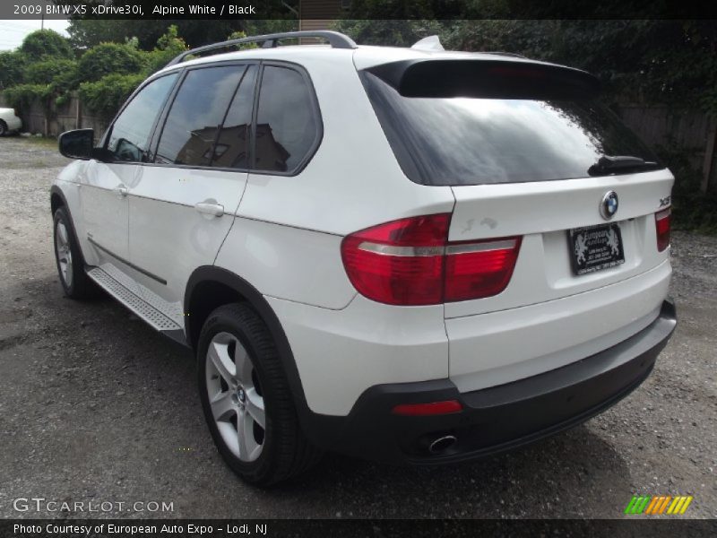 Alpine White / Black 2009 BMW X5 xDrive30i