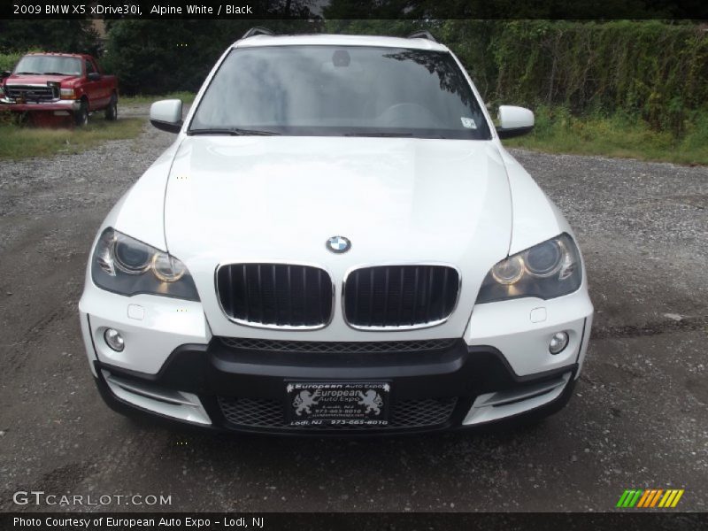Alpine White / Black 2009 BMW X5 xDrive30i