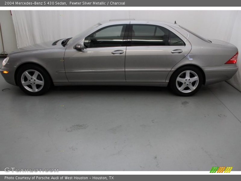 Pewter Silver Metallic / Charcoal 2004 Mercedes-Benz S 430 Sedan