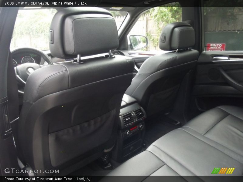 Alpine White / Black 2009 BMW X5 xDrive30i