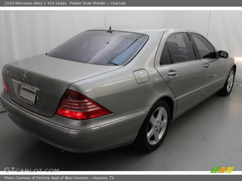 Pewter Silver Metallic / Charcoal 2004 Mercedes-Benz S 430 Sedan