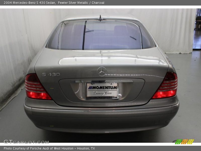 Pewter Silver Metallic / Charcoal 2004 Mercedes-Benz S 430 Sedan