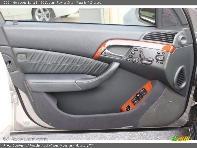 Pewter Silver Metallic / Charcoal 2004 Mercedes-Benz S 430 Sedan