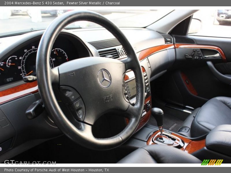 Pewter Silver Metallic / Charcoal 2004 Mercedes-Benz S 430 Sedan