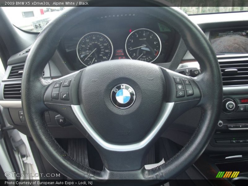 Alpine White / Black 2009 BMW X5 xDrive30i